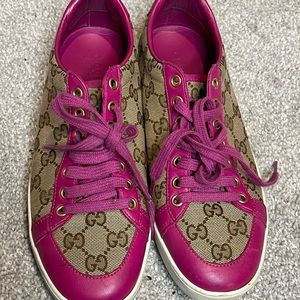 authentic Gucci sneakers size 37